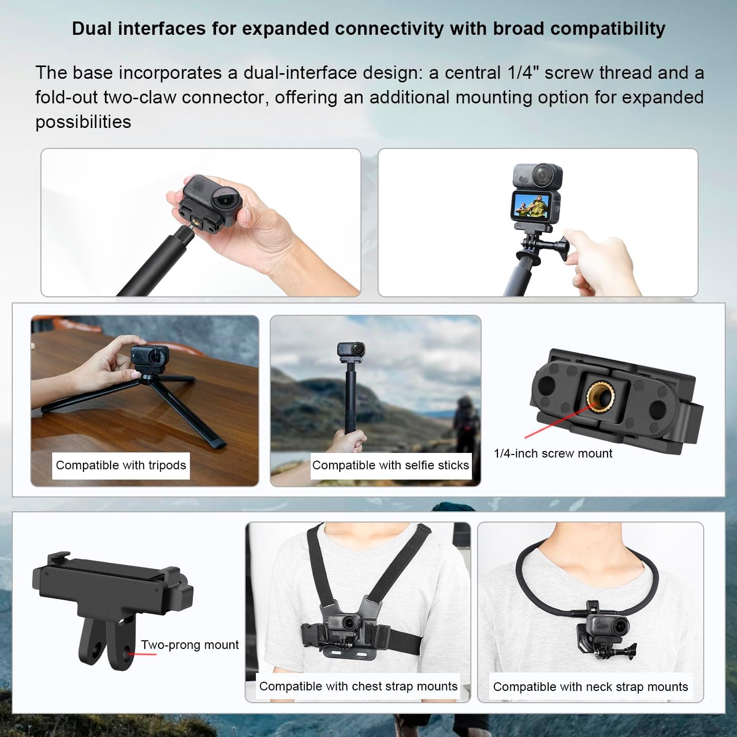 Amazon | DJI Osmo Nano/Osmo Action 6用 磁気クイックリリース